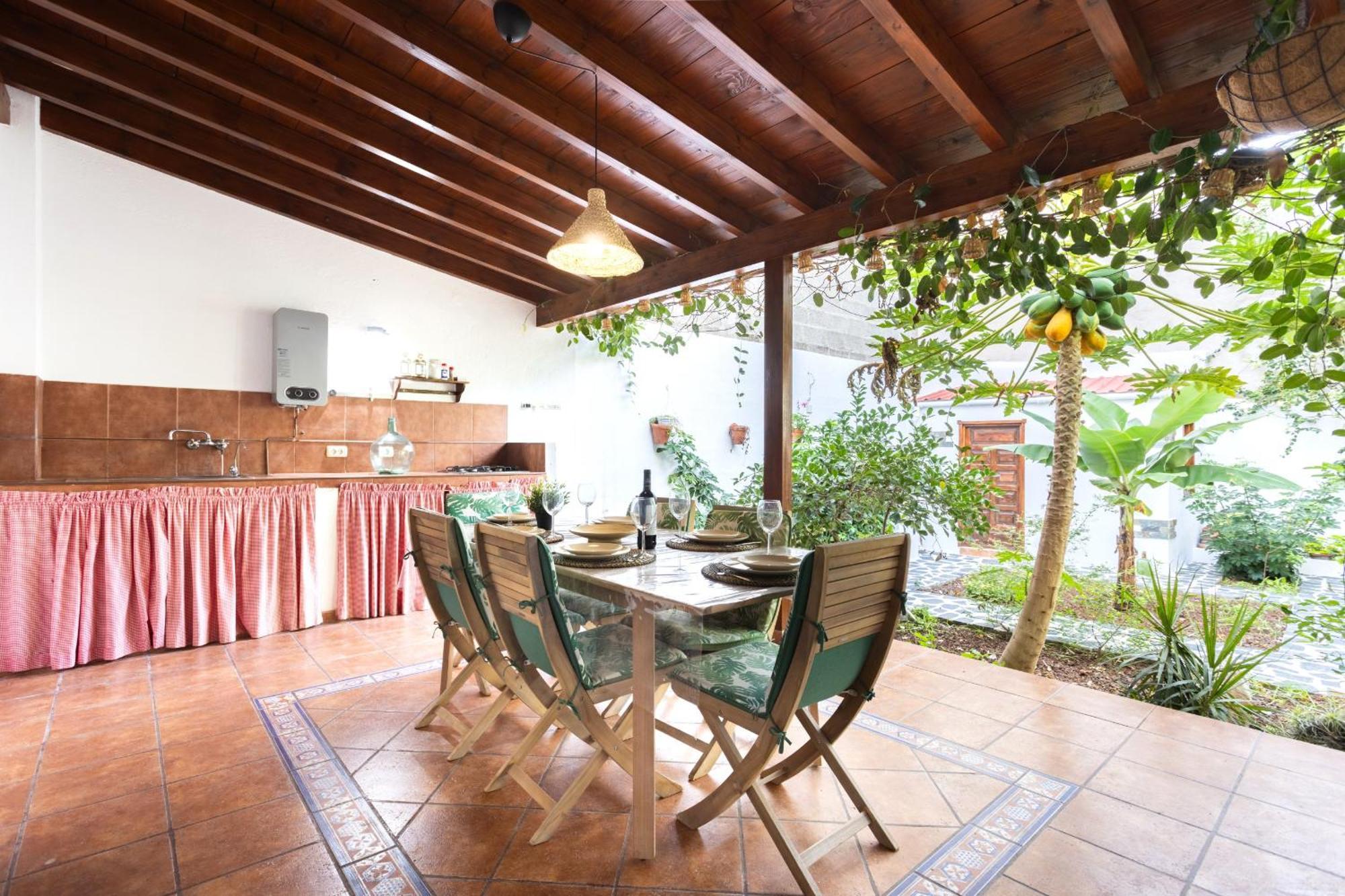 Garachico Center Secret Garden Villa Bagian luar foto